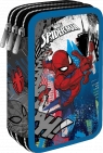 Coolpack, Piórnik potrójny z wyposażeniem Jumper 3 Disney Core - Spiderman