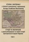 Studia i materiały z historii nowożytnej i najnowszej Europy