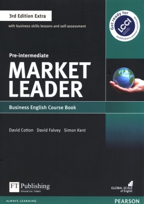 Market Leader 3rd Edition Extra Pre-intermediate Course Book + DVD - Falvey David, Cotton David, Kent Simon