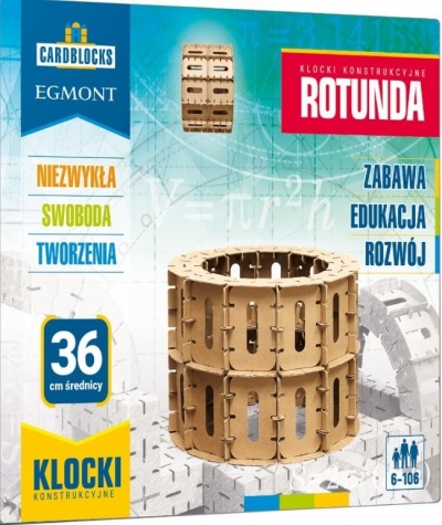 Cardbloks Kartonowe Klocki Konstrukcyjne Rotunda