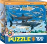 Puzzle 100 Smartkids Sharks 6100-0079 6+