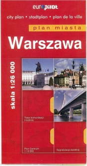 Warszawa. Plan miasta