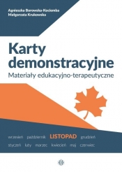 Karty demonstracyjne. Listopad - Agnieszka Borowska-Kociemba, Małgorzata Krukowska