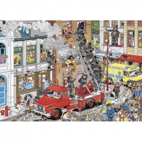 Puzzle 500: Jan van Haasteren - Pożar (17279)