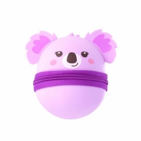 Piórnik silikon 1zamek siatka Koala