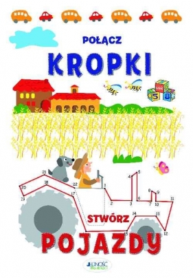 Połącz kropki Stwórz pojazdy - Anastasia Zanoncelli