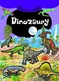 Dinozaury. Błyszczące naklejki