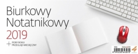 Kalendarz 2019 Biurkowy Notatnikowy HELMA
