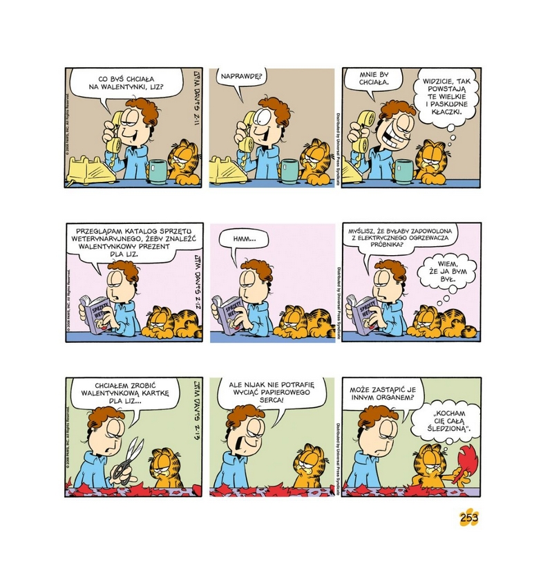 Garfield. Tłusty koci trójpak. Tom 17