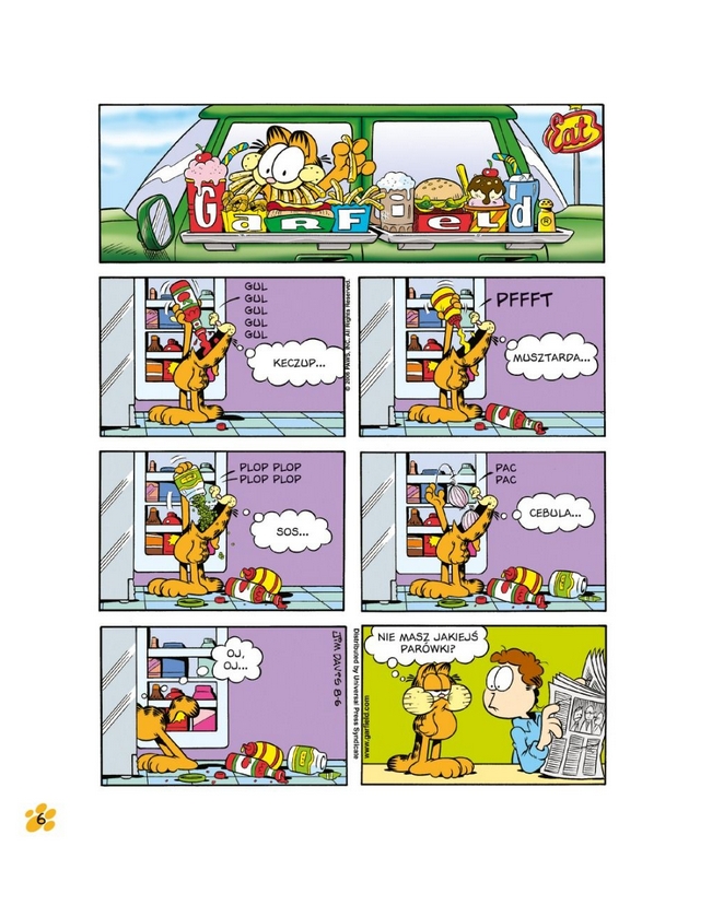 Garfield. Tłusty koci trójpak. Tom 17