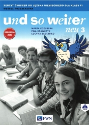 Und so weiter neu 3 Zeszyt ćwiczeń do języka niemieckiego, klasa 6 szkoła podstawowa (Uszkodzona okładka) - Marta Kozubska, Ewa Krawczyk, Lucyna Zastąpiło