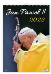 Kalendarz 2023 ścienny - Jan Paweł II (Uszkodzona okładka)