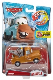 CARS Samochodzik zmieniający kolor Mater