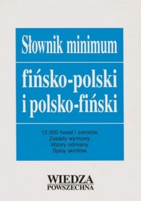 WP Słownik minimum fińsko-polski-fiński - Beata Krawczykiewicz, Antoni Krawczykiewicz