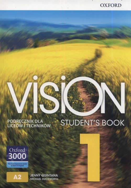 Vision 1 Students Book. 986/1/2019 i 985/1/2019 - Quintana Jenny, Duckworth Michael - książka