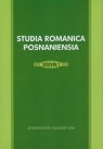 Studia Romanica Posnaniensia XXXVIII/1