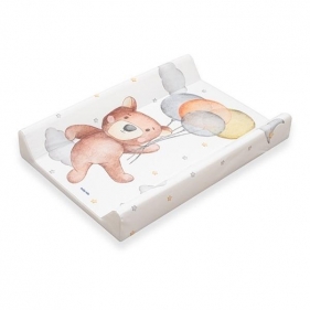 Przewijak usztywniany miś różowy 47x70cm