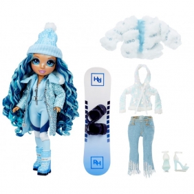 MGA Rainbow High, Winter Break lalka Fashion - Skyler Bradshaw - niebieska (574798)