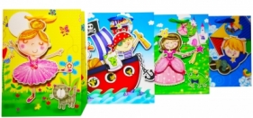 Torebka lux max pop-up wzory dziecięce (32x44x11) - ROZETTE