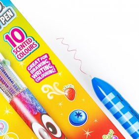 Pachnący długopis żelowy, multikolor