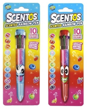 Pachnący długopis żelowy, multikolor