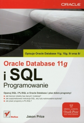 Oracle Database 11g i SQL - Jason Price