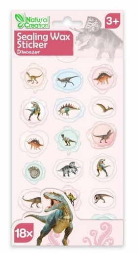 Naklejki woskowe - Dinozaury (CH232079)
