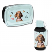 Śniadaniówka i bidon Little Dog
