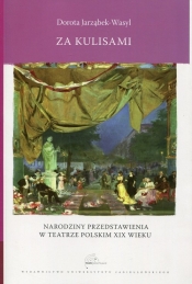 Za kulisami - Dorota Jarząbek-Wasyl