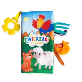 Zwierzaki z farmy. Książeczka sensoryczna - Monika Ślizowska