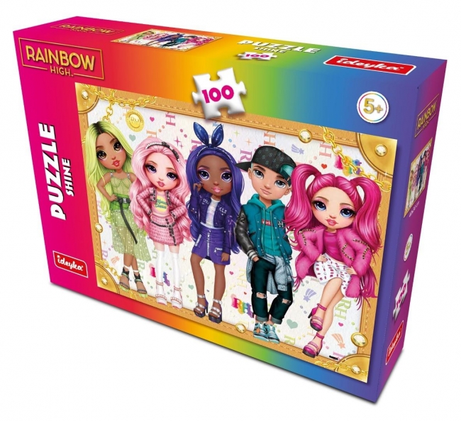 Puzzle 100 Rainbow High Shine