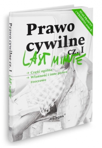 Last Minute. Prawo cywilne. Część 1