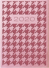 Kalendarz 2020 Tygodniowy A7 Vivella Róż