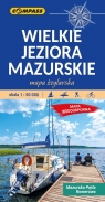 Wielkie Jeziora Mazurskie Mapa laminowana Wyd 8 / Compass Praca Zbiorowa