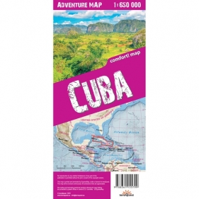 Kuba (Cuba) laminowana mapa samochodowo-turystyczna 1:650 000 - Opracowanie zbiorowe