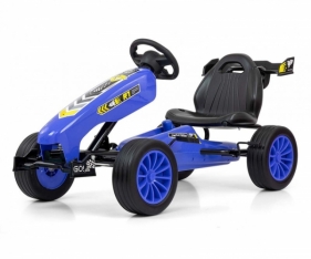Gokart Rocket na pedały niebieski (4272)