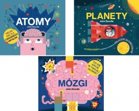 PAKIET: Atomy, Planety, Mózgi - John Devolle