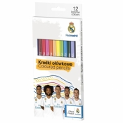 Kredki ołówkowe, 12 kolorów - Real Madrid (312018006)