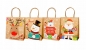 Torba prezentowa 32x42x11 cm - papier white craft