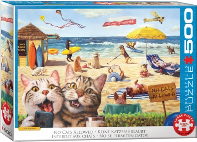 <img src='https://webimage.pl/pics/799/8/d628136658799.jpg' style='height:440px' /> Puzzle 500 No cats allowed by Lucia Heffe 6500-5879