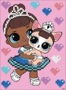 Diamnetowa mozaika - LOL Miss Baby 15x20cm