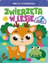 Naklejaj po numerkach. Zwierzęta w lesie Opracowanie zbiorowe