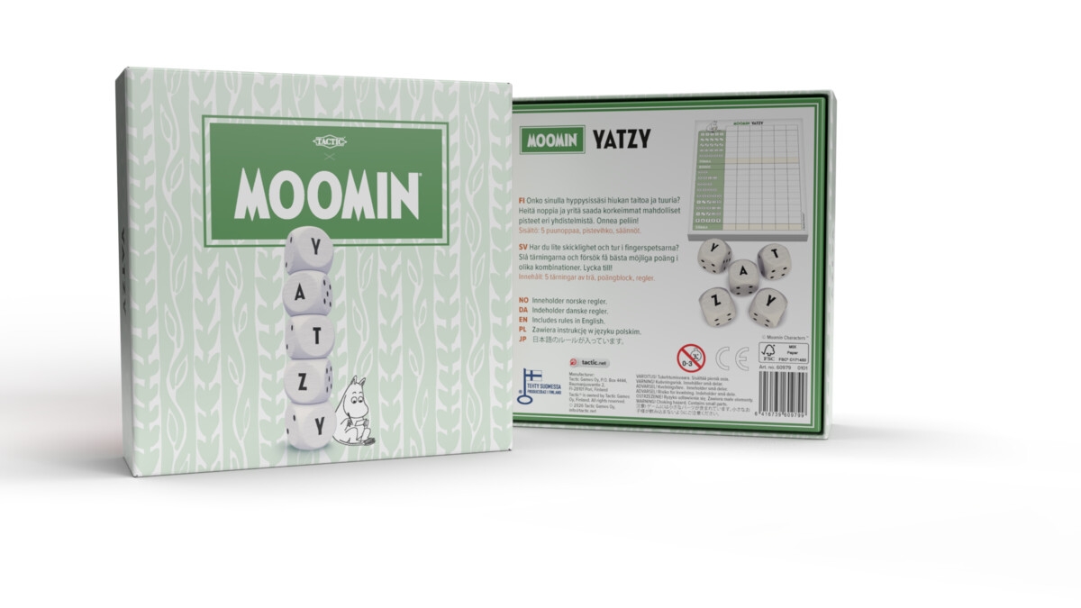 Gra planszowa - Moomin Yatzy