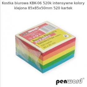 Kostka biurowa mix 85x85x50mm 520K