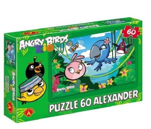Puzzle Pachnąca Dżungla - Angry Birds Rio 60