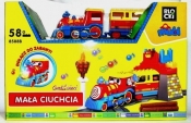 Klocki blocki Mubi: Mała ciuchcia na baterie 58 elementów (MU8588B)