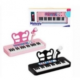 Pianinko muzyczne z mikrofonem 55x7,6x24,3cm MIX