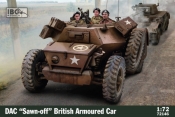 Model plastikowy DAC Sawn off British Armoured Car 1/72 (72146)