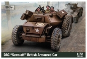 Model plastikowy DAC Sawn off British Armoured Car 1/72 (72146)