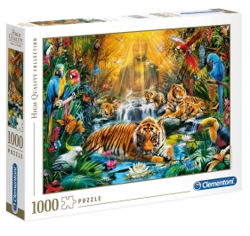 Puzzle High Quality Collection 1000: Mystic Tigers (39380)